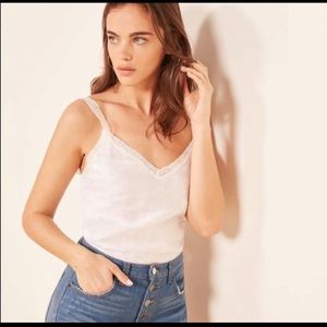 Reformation Linen top